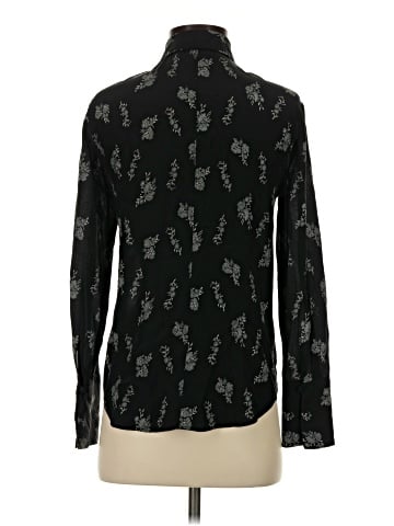 Club Monaco Long Sleeve Silk Top (view 2)