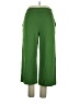 Anne Klein Solid Green Casual Pants Size L - photo 2