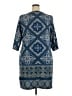 Wisp Paisley Blue Casual Dress Size 18 - photo 2
