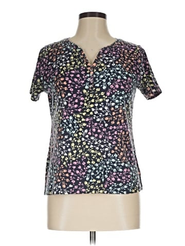 Karen Scott Short Sleeve Blouse (view 1)