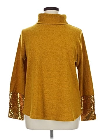 DG^2 by Diane Gilman Turtleneck Sweater (view 1)