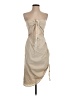Hello Molly Tan Cocktail Dress Size 4 - photo 1