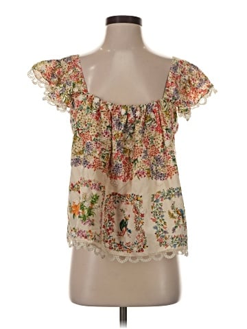 FARM Rio Short Sleeve Blouse (view 1)