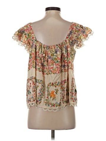 FARM Rio Short Sleeve Blouse (view 2)