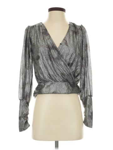 Maison d' Amelie Long Sleeve Blouse (view 1)