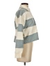 Marine Layer 100% Cotton Color Block Teal Long Sleeve Blouse Size XS - photo 4