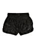 nuuds 100% Nylon Animal Print Black Shorts Size L - photo 1