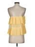 Leith 100% Polyester Yellow Sleeveless Blouse Size S - photo 2