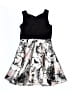Rare Editions Graphic Black Dress Size 8 - photo 1