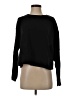 James Perse 100% Cotton Black Pullover Sweater Size 2 - photo 1