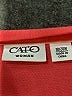 Cato Orange 3/4 Sleeve Top Size 18 - photo 7