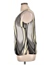 Danny And Nicole 100% Polyester Silver Sleeveless Blouse Size 16 - photo 5