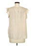 alex & lili 100% Polyester Ivory Sleeveless Blouse Size M - photo 2