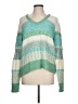 CAbi Color Block Green Pullover Sweater Size L - photo 1