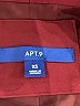 Apt. 9 100% Polyester Burgundy Blazer Size XS - photo 6