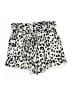 Altar'd State 100% Rayon Animal Print Ivory Shorts Size XS - photo 1