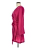 Zara 100% Polyester Burgundy Cocktail Dress Size M - photo 5