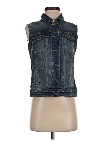 Merona Denim Vest (view 1)