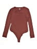Pumiey Burgundy Bodysuit Size L - photo 1