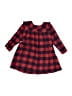 Hanna Andersson 100% Cotton Plaid Red Dress Size 2T - photo 2