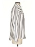 FRAME 100% Silk Stripes Ivory Blouse Size XS - photo 4