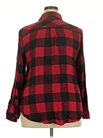 Torrid Long Sleeve Button-Down Shirt (view 2)