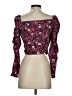 Veronica Beard Burgundy 3/4 Sleeve Blouse Size 2 - photo 2