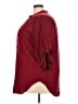 Avenue 100% Rayon Red Burgundy 3/4 Sleeve Blouse Size 22 Plus - photo 5