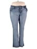 Democracy Hearts Blue Jeans Size 24 waist - photo 1