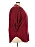 Avenue 100% Rayon Red Burgundy 3/4 Sleeve Blouse Size 22 Plus - photo 4