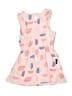 Assorted Brands Graphic Pink Dress Size 4 - photo 2
