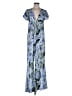 Olivaceous 100% Polyester Blue Jumpsuit Size M - photo 1