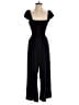 Veronica M. 100% Polyester Solid Black Jumpsuit Size S - photo 1