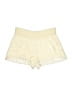 Topshop 100% Cotton Ivory Shorts Size 8 - photo 1