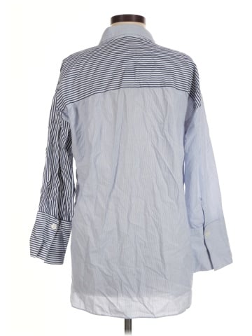 Zara TRF 3/4 Sleeve Button-Down Shirt (view 2)