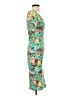 Tom's Ware Print Teal Casual Dress Size S - photo 4