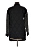 Nic + Zoe Chevron-herringbone Black Coat Size M - photo 2