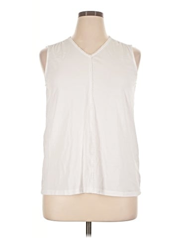 Lands' End Sleeveless T-Shirt (view 1)