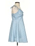 Shein 100% Polyester Hearts Blue Casual Dress Size 4 - photo 4