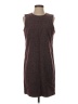 Relativity Tweed Burgundy Casual Dress Size S - photo 1