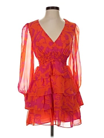 Lavender Brown Cocktail Dress (view 1)