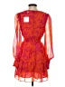 Lavender Brown 100% Polyester Orange Cocktail Dress Size XS - photo 2