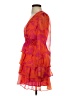 Lavender Brown 100% Polyester Orange Cocktail Dress Size XS - photo 5