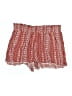 Cato 100% Rayon Paisley Red Shorts Size 18 - photo 1