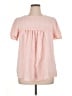 Shein 100% Polyester Pink Short Sleeve Blouse Size XL - photo 1