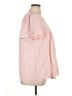 Shein 100% Polyester Pink Short Sleeve Blouse Size XL - photo 4