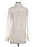 H&M Ivory Long Sleeve Button-Down Shirt Size S - photo 2