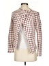 Zara Basic Checkered-gingham Red Ivory Jacket Size XS - photo 1
