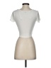 Ambiance Ivory Short Sleeve Top Size S - photo 2
