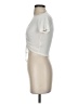 Ambiance Ivory Short Sleeve Top Size S - photo 5